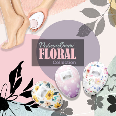 Rechargeable Foot Peeler - Floral Series - Ommi Care