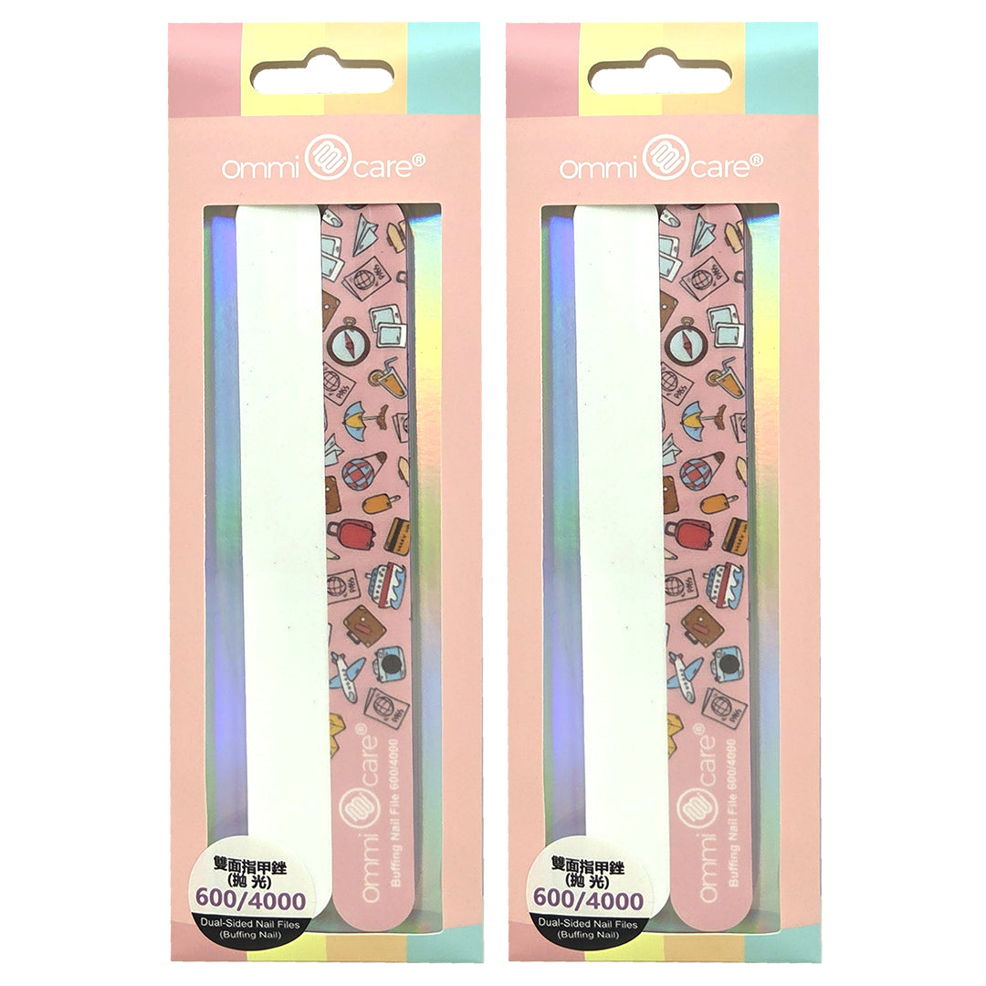 Dual-Sided Buffing Nail Files 600/4000   ONT-NF04