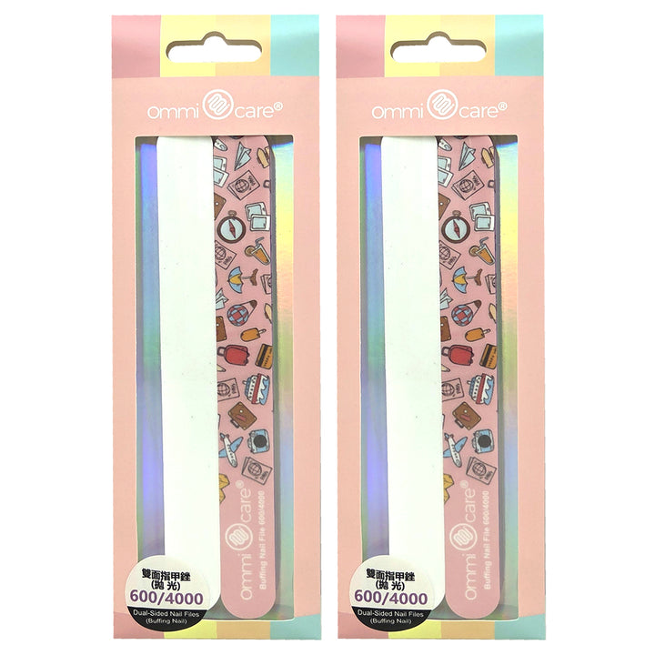 Dual-Sided Buffing Nail Files 600/4000   ONT-NF04
