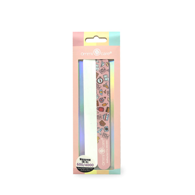 Dual-Sided Buffing Nail Files — 600/4000
