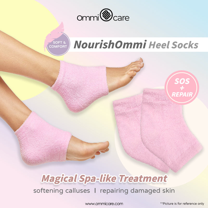 NourishOmmi Heel Socks