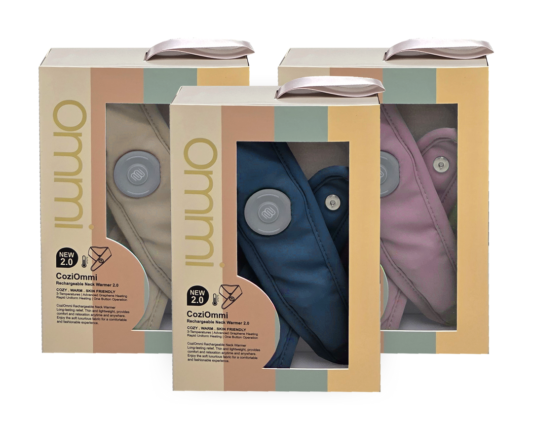 <tc>【新品】 智能恆溫肩頸發熱圍巾 2.0｜升級石墨烯遠紅外線熱敷｜肩頸保暖舒緩圍巾｜HK EMC認證</tc>