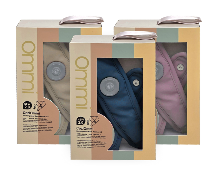 <tc>【新品】 智能恆溫肩頸發熱圍巾 2.0｜升級石墨烯遠紅外線熱敷｜肩頸保暖舒緩圍巾｜HK EMC認證</tc>